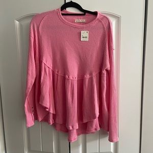 Oh My Babydoll Thermal by Free People. NEVER WORN. Size medium. NWT
